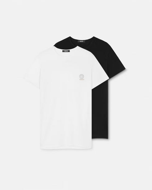 VERSACE T-shirt Bi Pack Topeka New Logo Mens Apparel